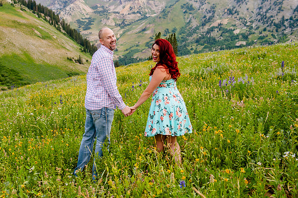 Rick and Stephanie in Albion Basin-2808