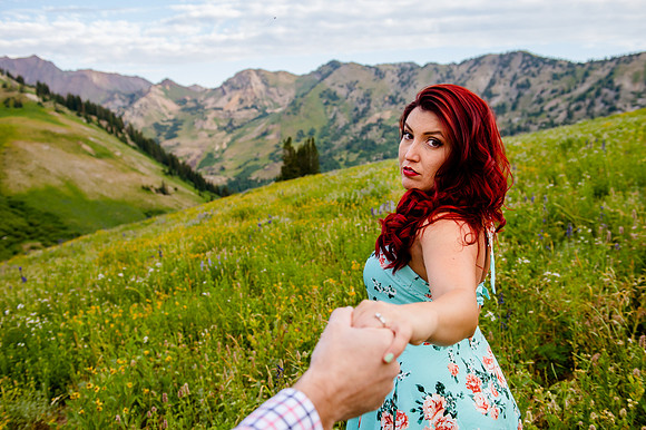 Rick and Stephanie in Albion Basin-2745