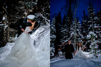 Winter wedding wonderland
