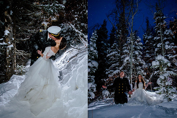 Winter wedding wonderland