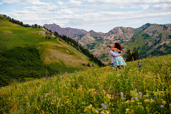 Rick and Stephanie in Albion Basin-2588