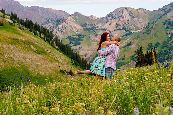 Rick and Stephanie in Albion Basin-2621