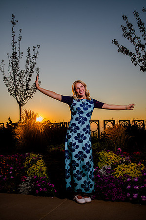 Missionary Photoshoot: Isabelle Petersen at Bountiful Temple