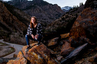 Twin Radiance: Senior Photo Session with Tregan and Trinity Grubb in Big Cottonwood Canyon
