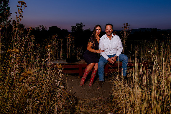 Family Portraits at Wheeler Farm: Alicia Peterson's Blended Family in the Glow of Sunset