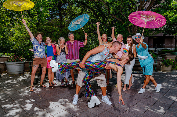 Celebrating Love and High Fashion - Josh and Lucas's Stunning Wedding at Galavan Center!