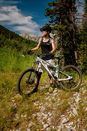 Mountain biking at Snowbird-0618
