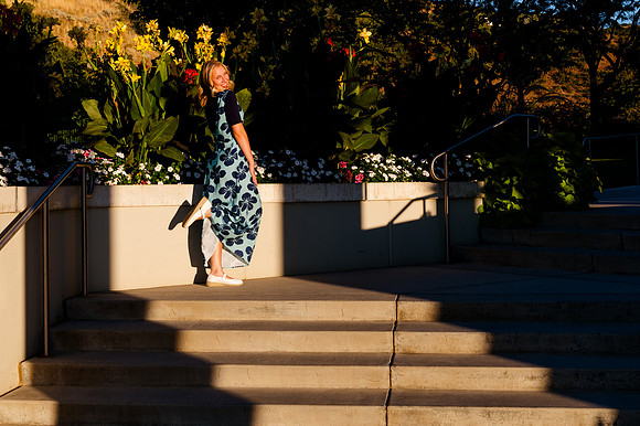Missionary Photoshoot: Isabelle Petersen at Bountiful Temple