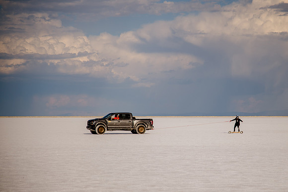 Hardcoin Skate Team: Conquering the Utah Salt Flats in Style
