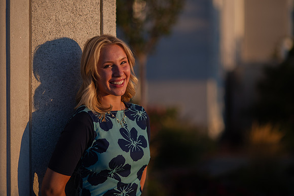 Missionary Photoshoot: Isabelle Petersen at Bountiful Temple
