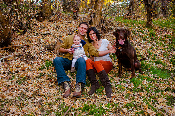 Fall Family Pictures in Salt Lake City, Utah.