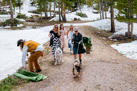 now in June: Megan Collins and Seth Underwood's Mountain Wedding