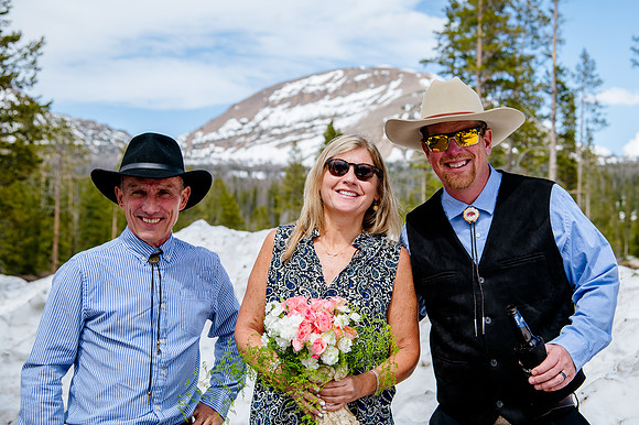 now in June: Megan Collins and Seth Underwood's Mountain Wedding
