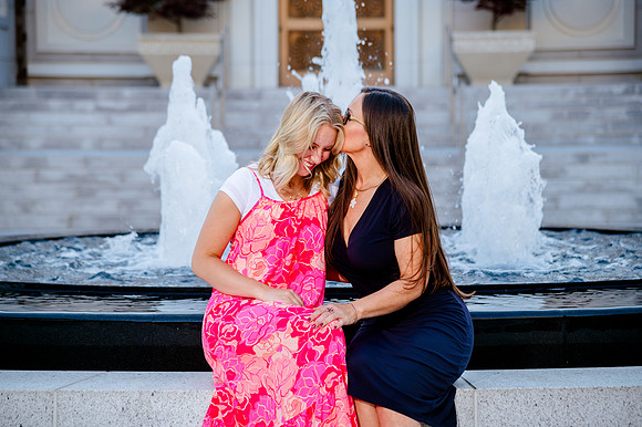 Missionary Photoshoot: Isabelle Petersen at Bountiful Temple