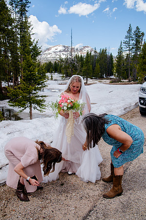 now in June: Megan Collins and Seth Underwood's Mountain Wedding