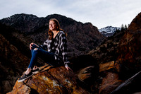 Twin Radiance: Senior Photo Session with Tregan and Trinity Grubb in Big Cottonwood Canyon