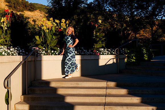 Missionary Photoshoot: Isabelle Petersen at Bountiful Temple
