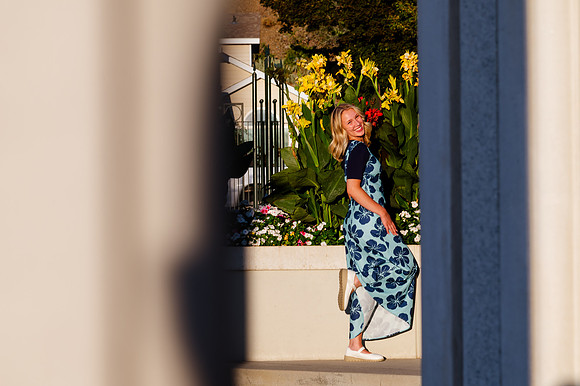 Missionary Photoshoot: Isabelle Petersen at Bountiful Temple