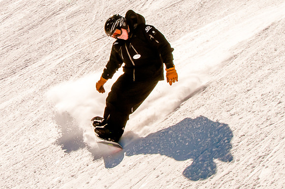 Matt tearing it up at Snowbird.