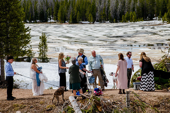now in June: Megan Collins and Seth Underwood's Mountain Wedding