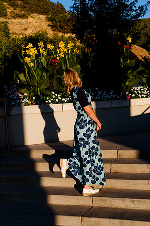 Missionary Photoshoot: Isabelle Petersen at Bountiful Temple