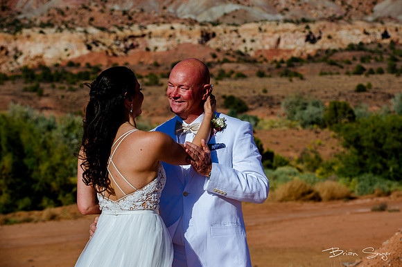 Clifftop Wedding on Hell's Backbone -2938