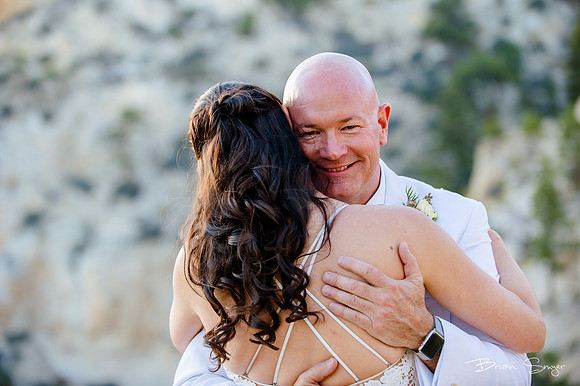 Clifftop Wedding on Hell's Backbone -3275