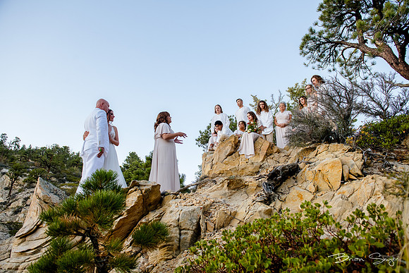 Clifftop Wedding on Hell's Backbone -9422