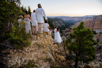 Clifftop Wedding on Hell's Backbone -9478