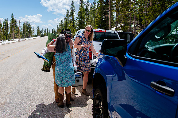 now in June: Megan Collins and Seth Underwood's Mountain Wedding