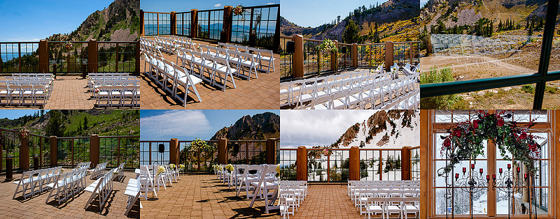 Needles ceremony set ups