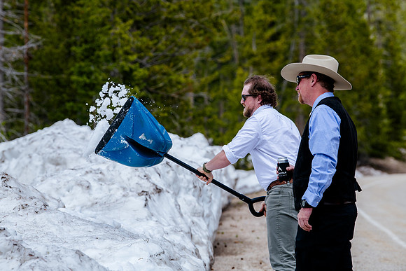 now in June: Megan Collins and Seth Underwood's Mountain Wedding