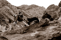 Twin Radiance: Senior Photo Session with Tregan and Trinity Grubb in Big Cottonwood Canyon