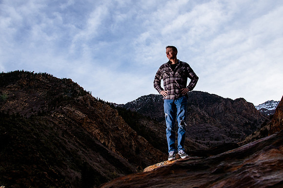 Twin Radiance: Senior Photo Session with Tregan and Trinity Grubb in Big Cottonwood Canyon