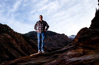 Twin Radiance: Senior Photo Session with Tregan and Trinity Grubb in Big Cottonwood Canyon