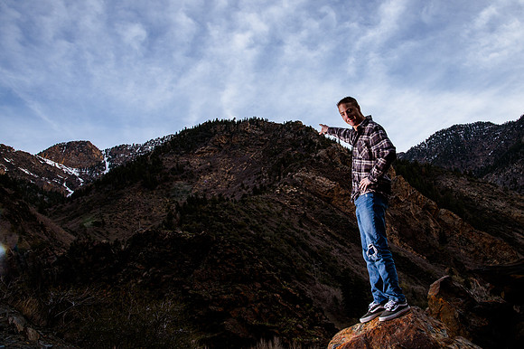 Twin Radiance: Senior Photo Session with Tregan and Trinity Grubb in Big Cottonwood Canyon