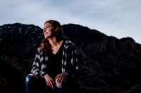 Twin Radiance: Senior Photo Session with Tregan and Trinity Grubb in Big Cottonwood Canyon