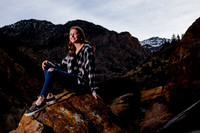 Twin Radiance: Senior Photo Session with Tregan and Trinity Grubb in Big Cottonwood Canyon