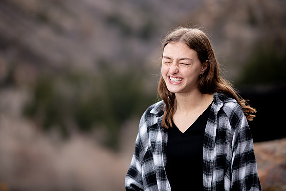 Twin Radiance: Senior Photo Session with Tregan and Trinity Grubb in Big Cottonwood Canyon