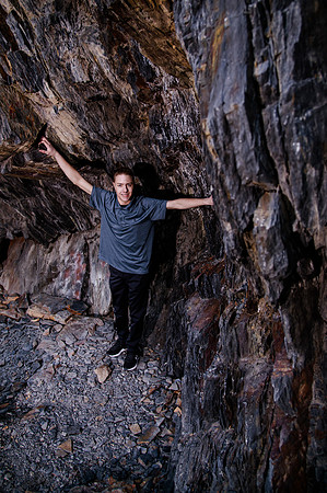 Twin Radiance: Senior Photo Session with Tregan and Trinity Grubb in Big Cottonwood Canyon