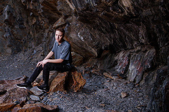 Twin Radiance: Senior Photo Session with Tregan and Trinity Grubb in Big Cottonwood Canyon