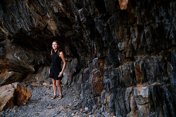 Twin Radiance: Senior Photo Session with Tregan and Trinity Grubb in Big Cottonwood Canyon