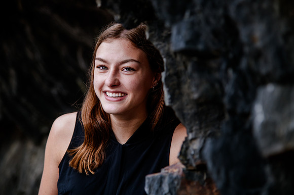 Twin Radiance: Senior Photo Session with Tregan and Trinity Grubb in Big Cottonwood Canyon