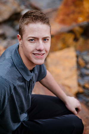 Twin Radiance: Senior Photo Session with Tregan and Trinity Grubb in Big Cottonwood Canyon