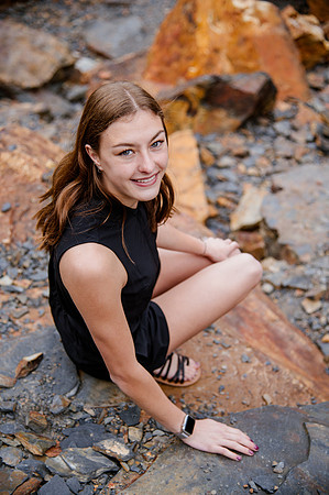 Twin Radiance: Senior Photo Session with Tregan and Trinity Grubb in Big Cottonwood Canyon