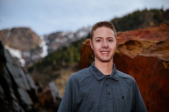 Twin Radiance: Senior Photo Session with Tregan and Trinity Grubb in Big Cottonwood Canyon