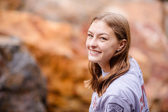 Twin Radiance: Senior Photo Session with Tregan and Trinity Grubb in Big Cottonwood Canyon