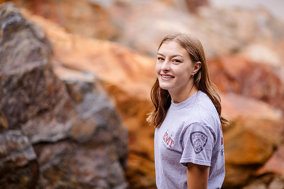 Twin Radiance: Senior Photo Session with Tregan and Trinity Grubb in Big Cottonwood Canyon