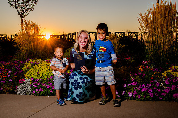 Missionary Photoshoot: Isabelle Petersen at Bountiful Temple