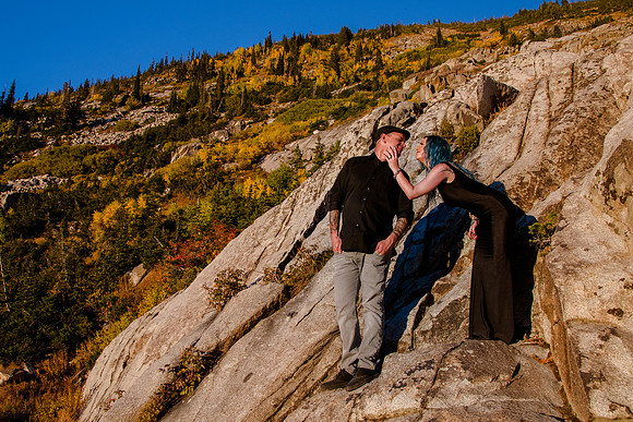 George and Janalee in Little Cottonwood Canyon-0825